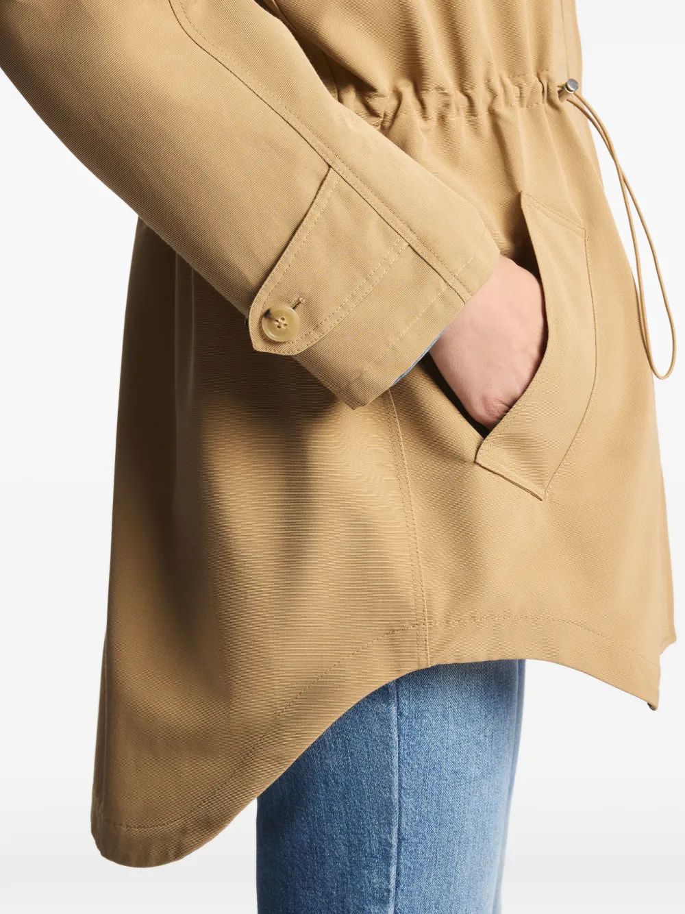 Fay Parka met capuchon Beige