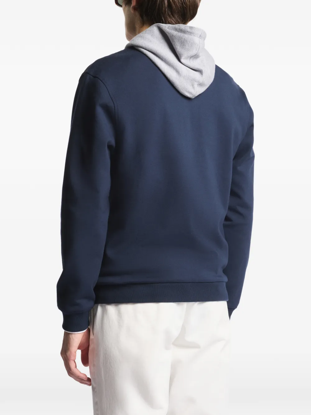 Fay Gevoerd bomberjack met rits Blauw