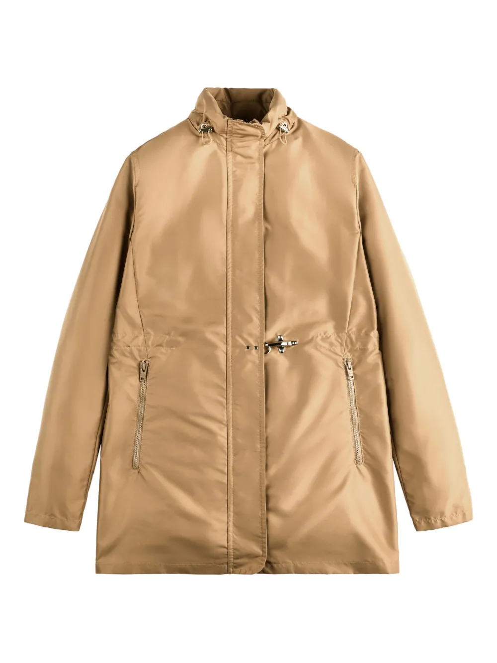 Fay Parka con zip - Toni neutri