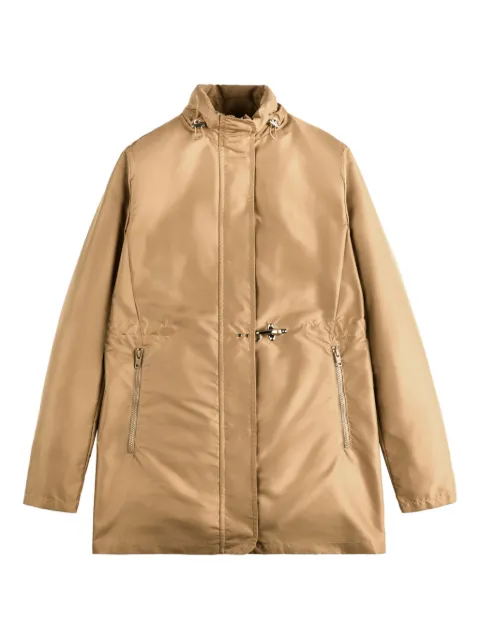 Fay zipped parka coat