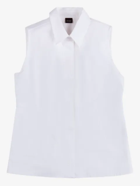 Fay chemise à design sans manches