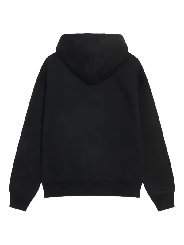 Nike ＆STUSSYブラック ジップアップパーカー S Stussy x Nike Stone Washed Fleece Zip Hoodie (Asia Sizing) Black