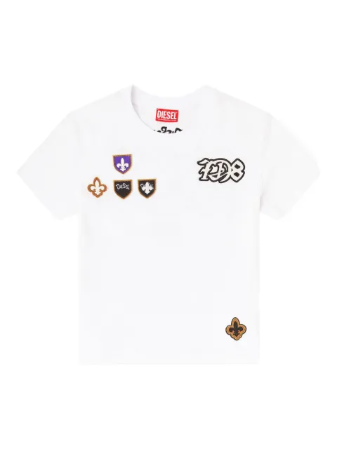 Diesel t-shirt T-ILA-CP à appliqué