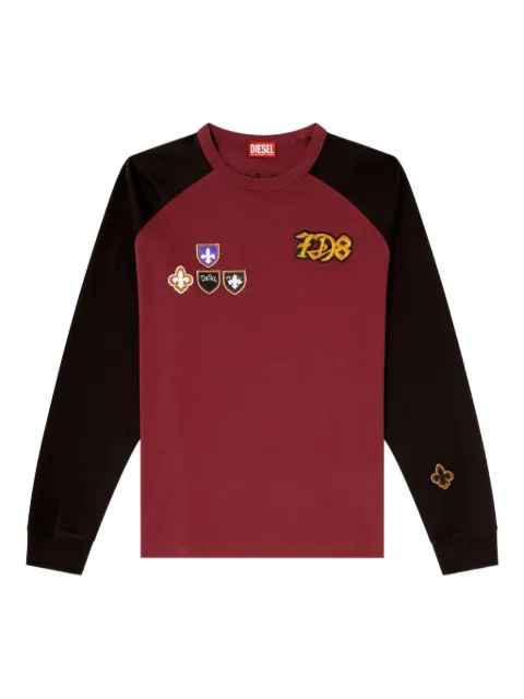 Diesel playera T-Norm-LS-Rag-CP