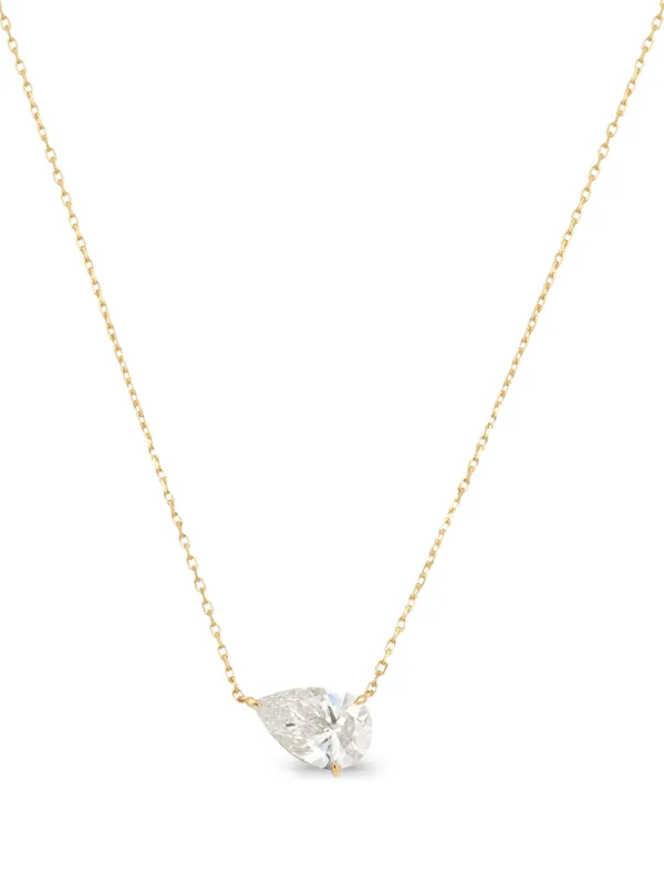 Persée 9CT Yellow Gold Iris Diamond Necklace