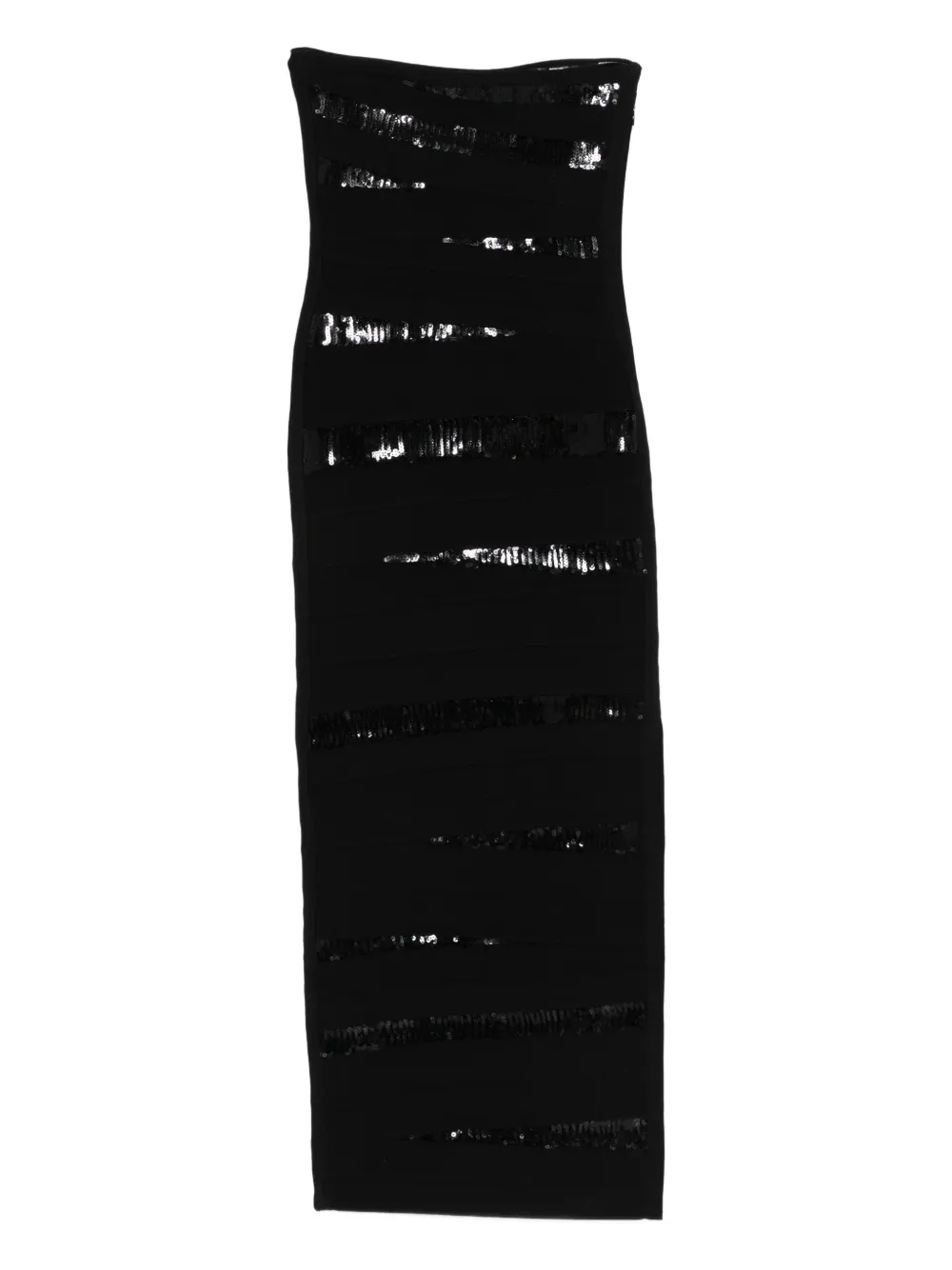 Herve Leger Chiara Gown sequin-embellished midi dress - Schwarz