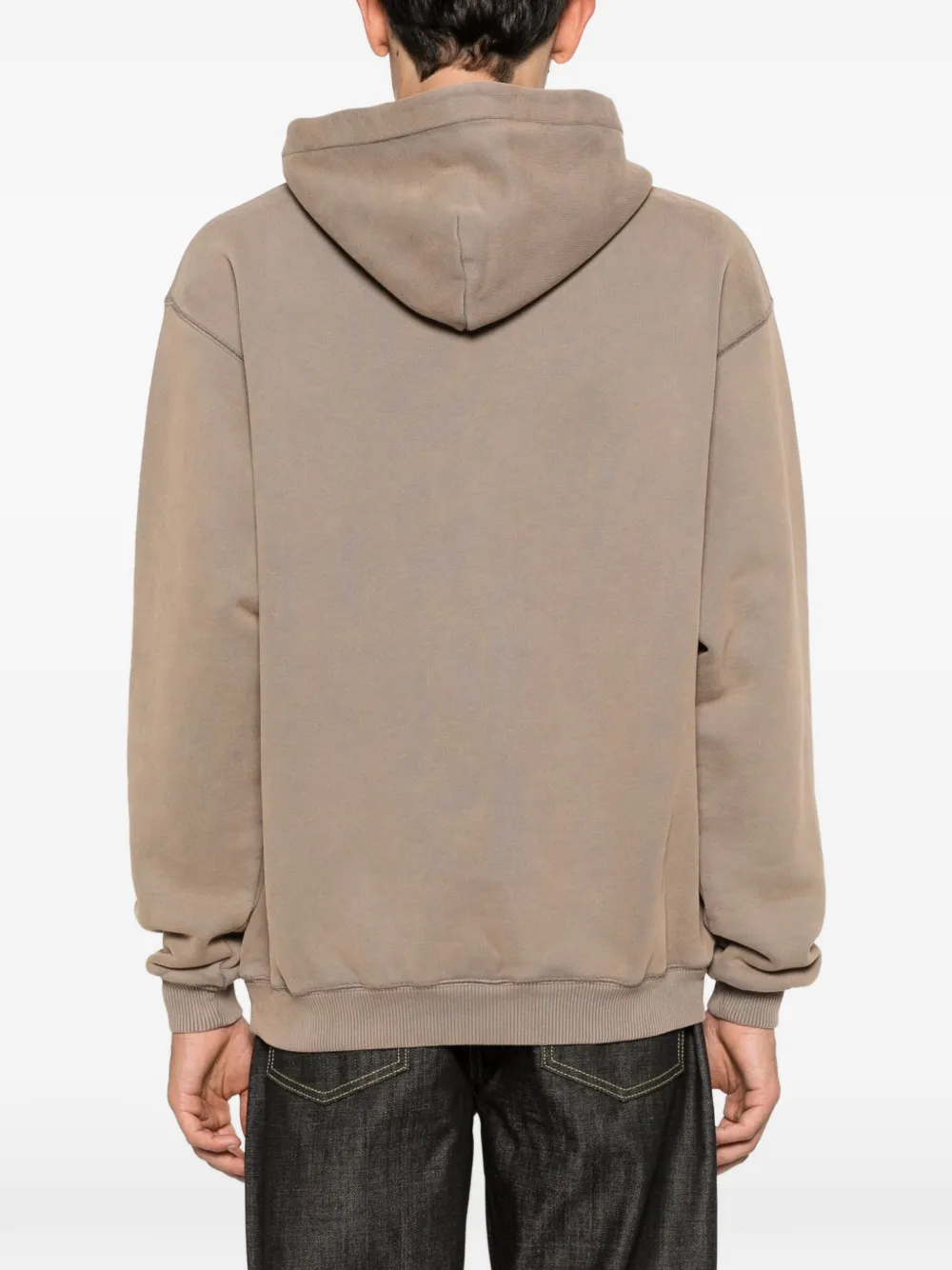Represent Hoodie met logopatch Beige