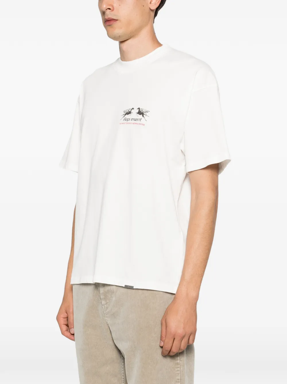 Represent 24 uur service T-shirt Beige