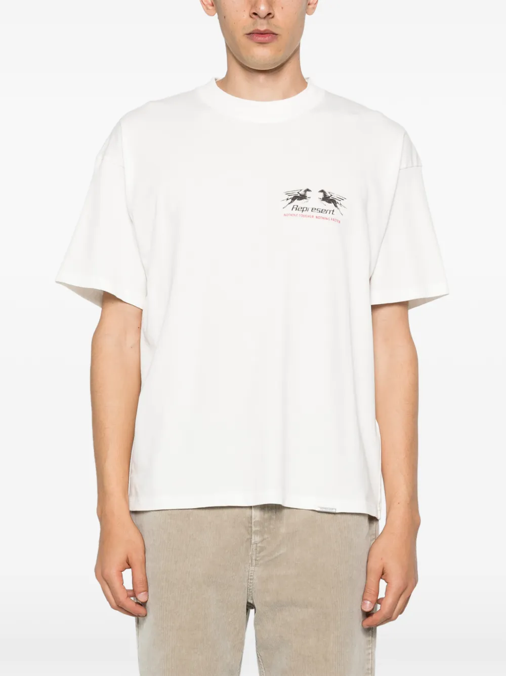  Represent 24 Hour Service T-shirt - White 