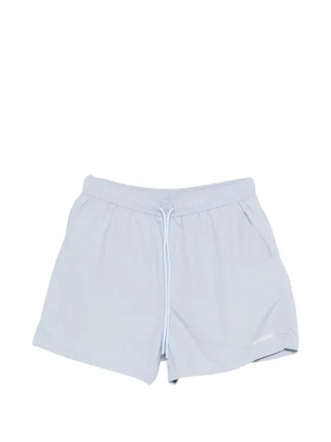 Represent drawstring swim shorts