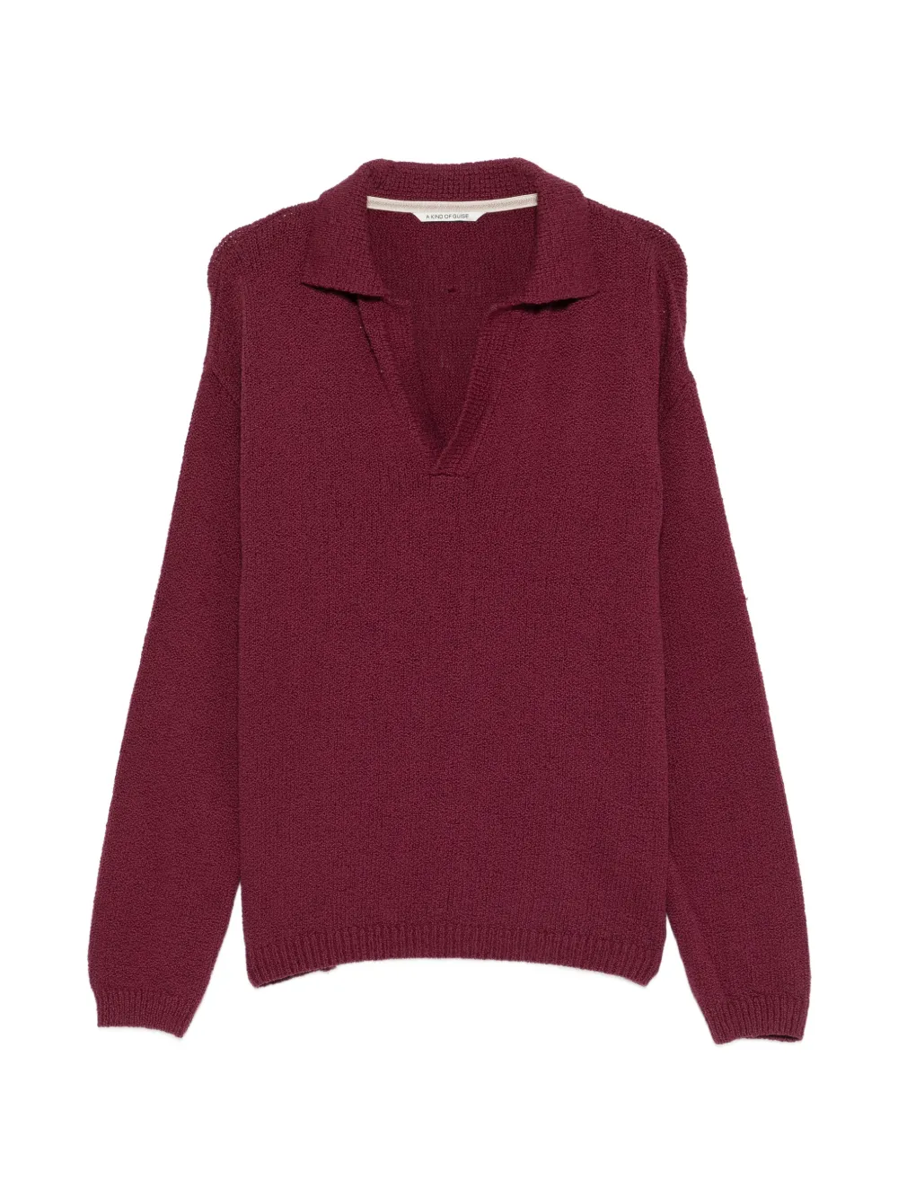 Marabou V-neck sweater