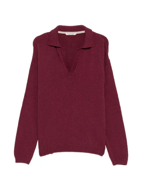 A Kind of Guise Marabou V-neck sweater