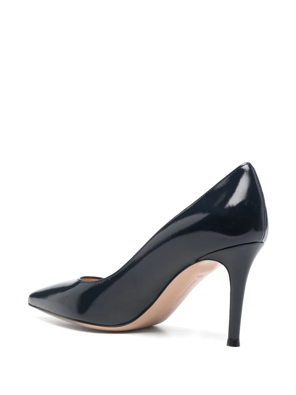 Gianvito Rossi 85 mm pumps van kalfsleer Blauw