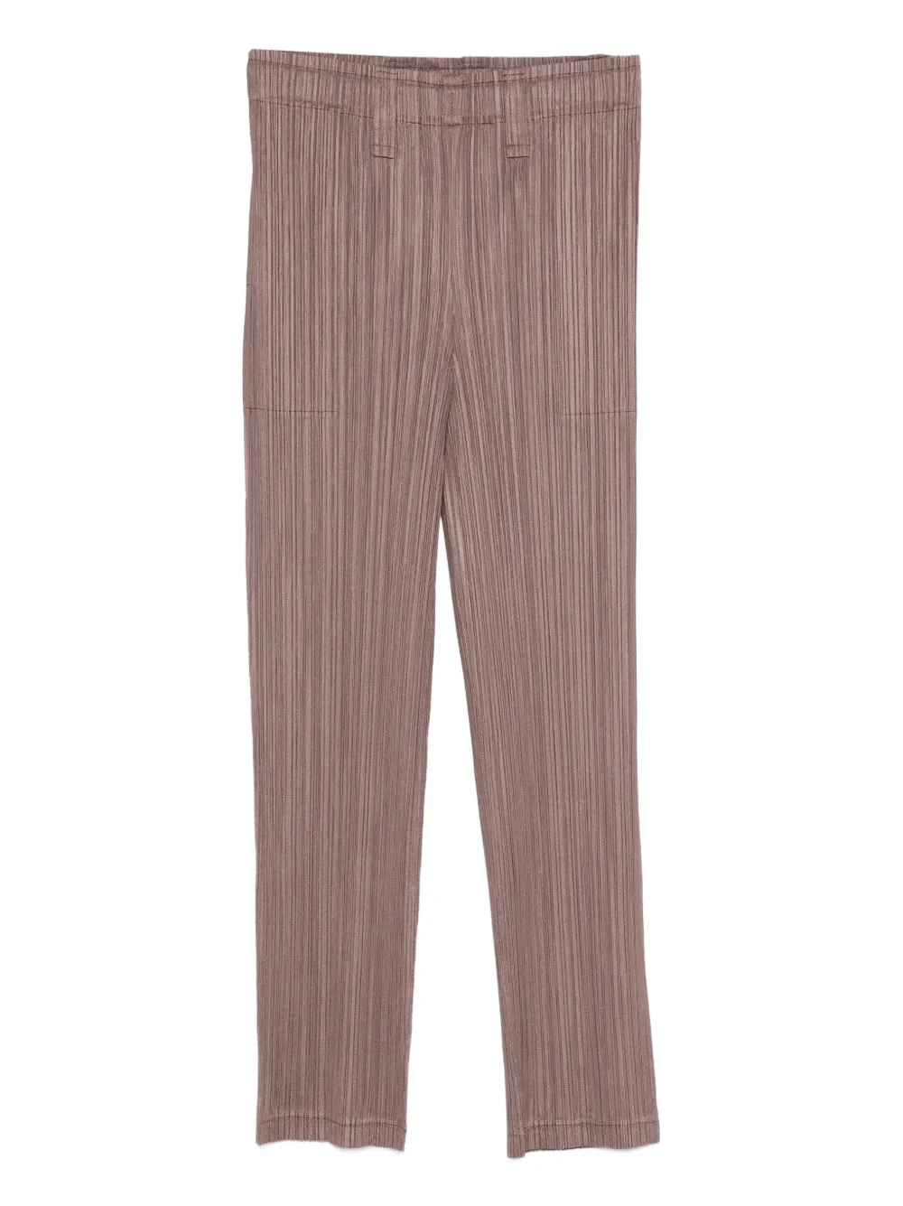 Pleats Please Issey Miyake pleated trousers | Brown | Image 1