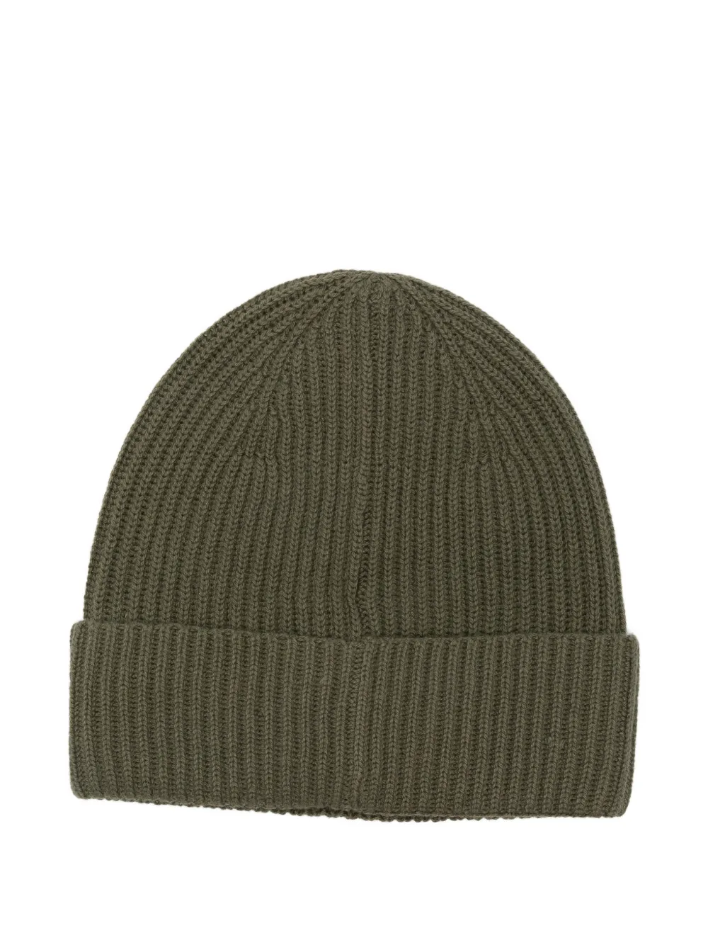 Karl Lagerfeld logo-embroidered beanie - Groen
