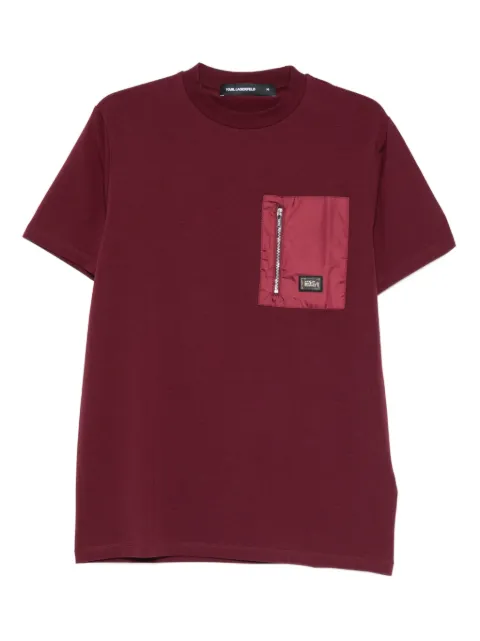 Karl Lagerfeld zip-pocket T-shirt
