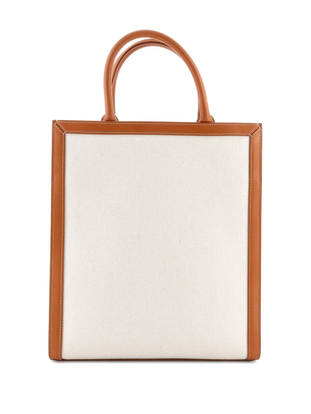 Celine Pre-Owned Vertical Cabas Canvas with Leather Small tote bag | Pre-owned | Image 2