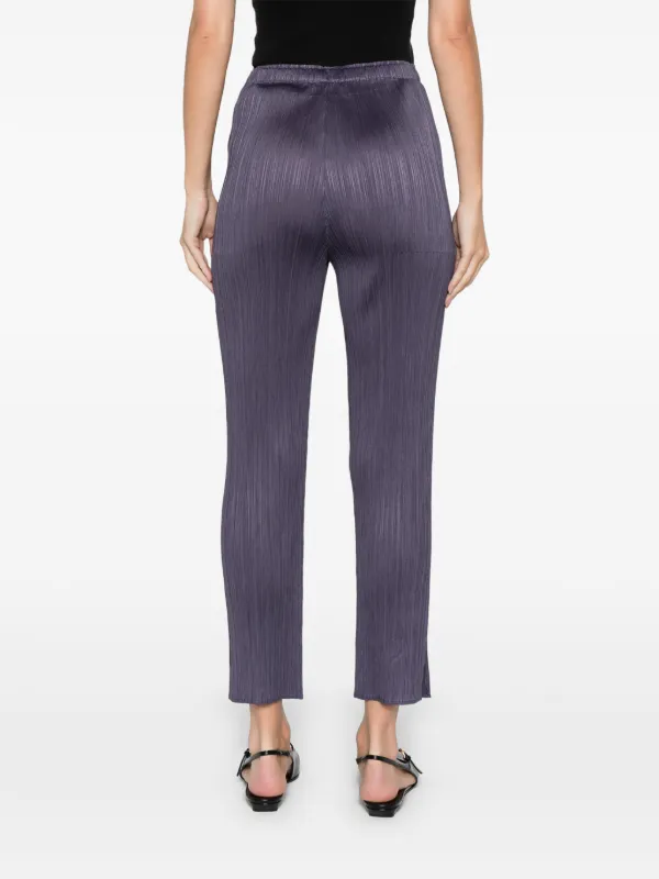 Pleats Please Issey Miyake プリーツ パンツ | グレー | FARFETCH JP