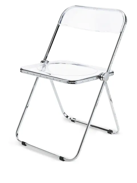 Supreme Plia text print chair