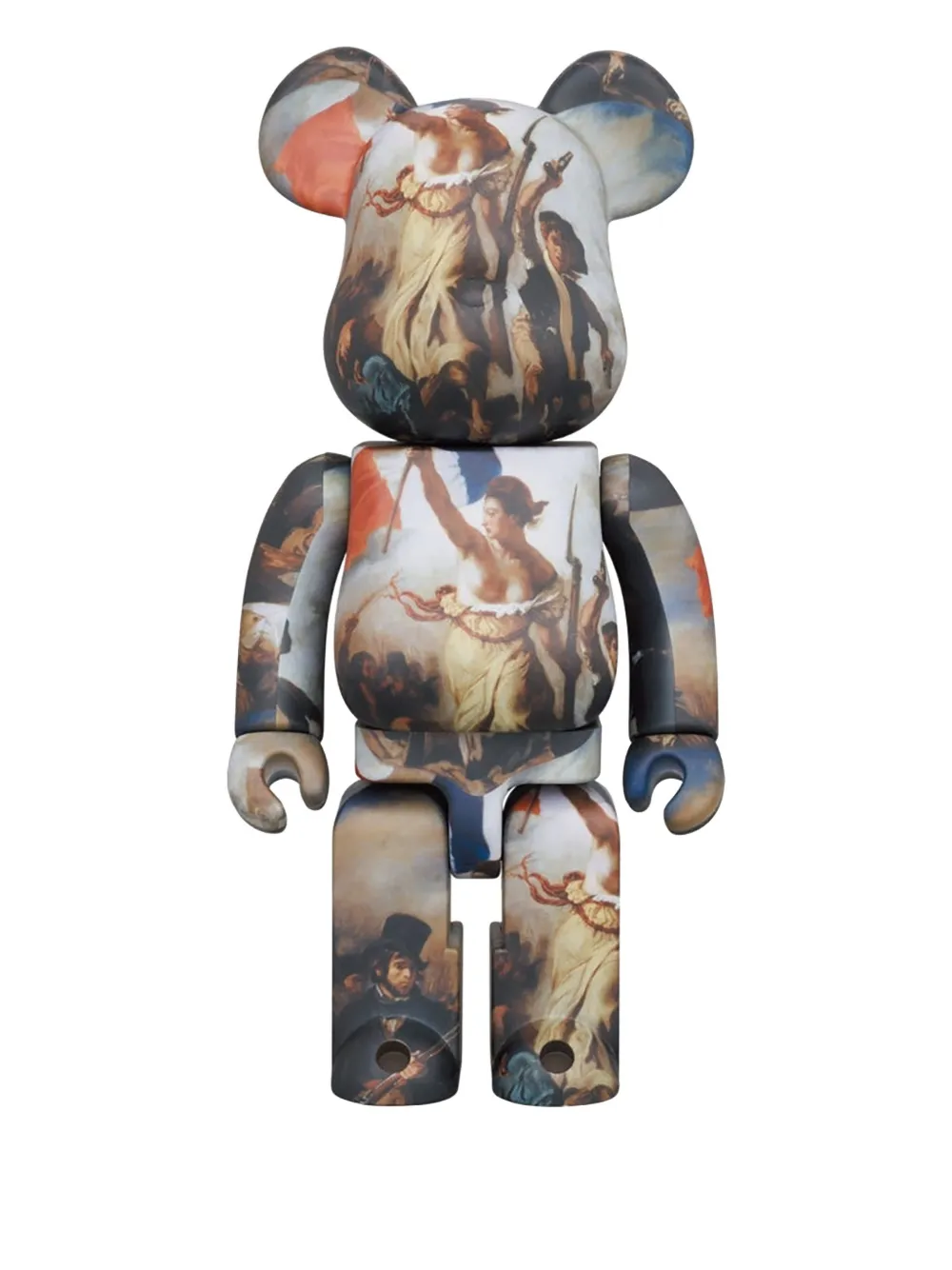 Medicom Toy X Eugène Delacroix Liberty Leading The People Be@rbrick 1000% Figure (70cm) In Multi