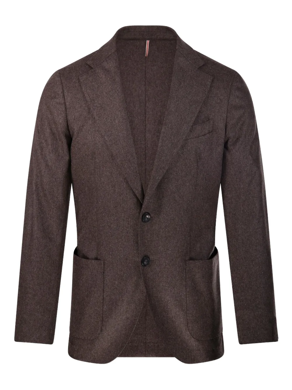 Santaniello two-button wool jacket | brun | Image 1