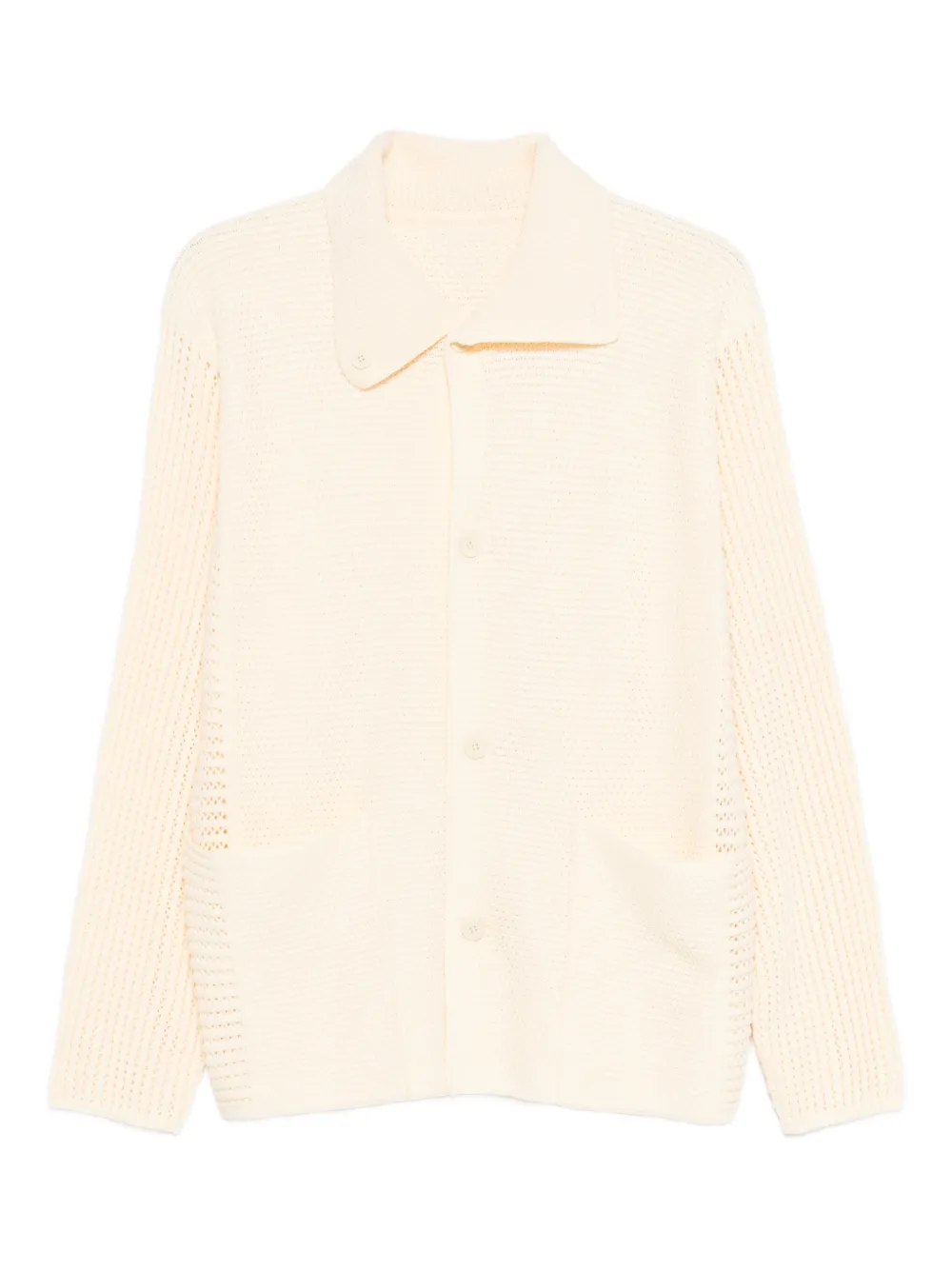 Homme Plissé Issey Miyake pocket button cardigan - Toni neutri