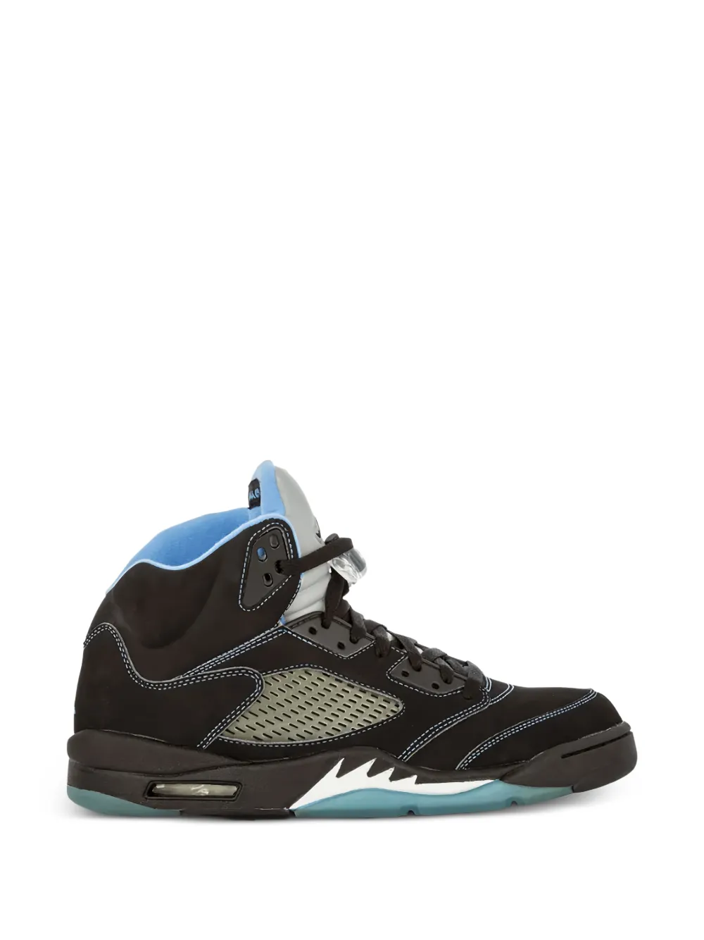 Jordan Sneakers Air Jordan 5 Mid in pelle scamosciata - Nero