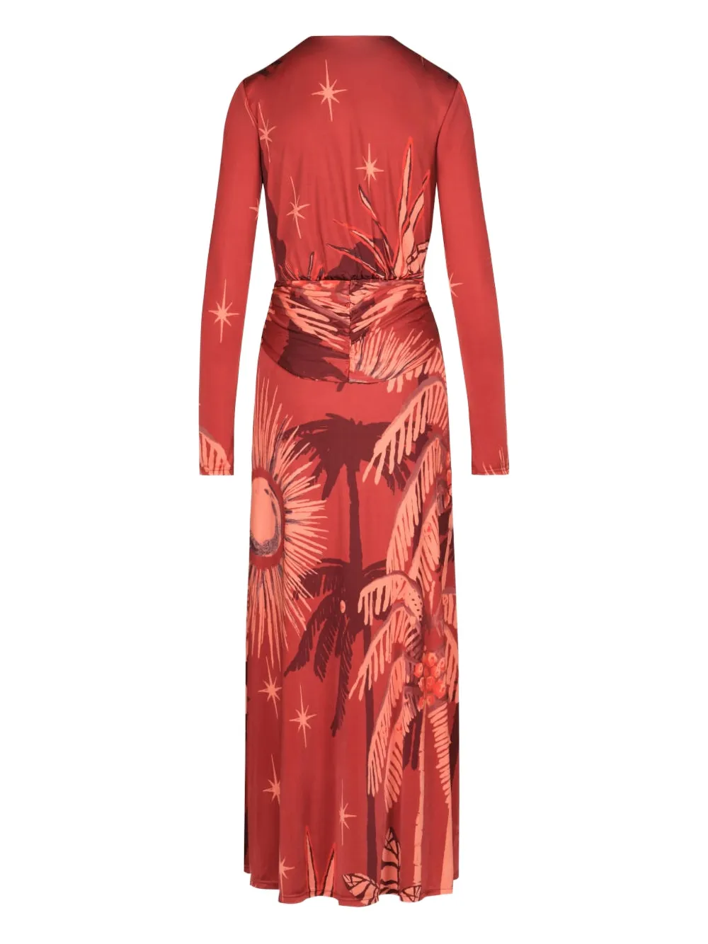 Johanna Ortiz Coral Marino maxi dress - Rood