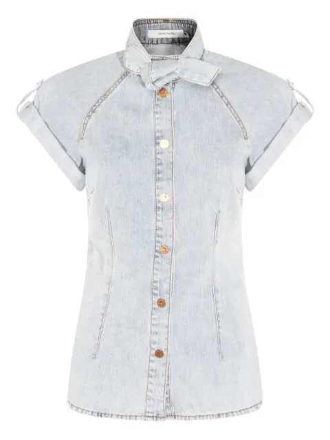ZIMMERMANN tie-neck buttoned top