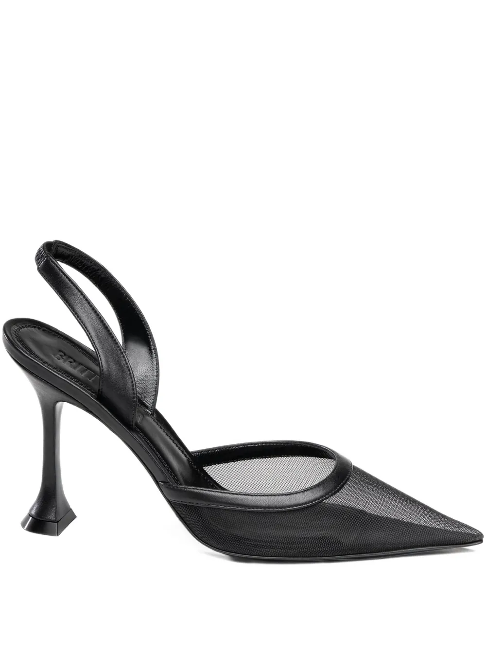 Britt Netta 95mm Esme slingback pumps - Black