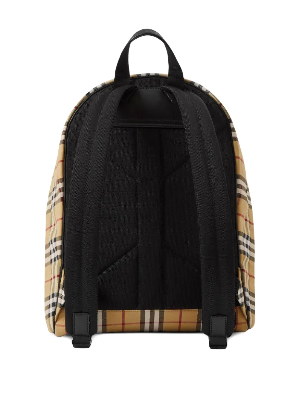 Burberry check-pattern backpack Beige