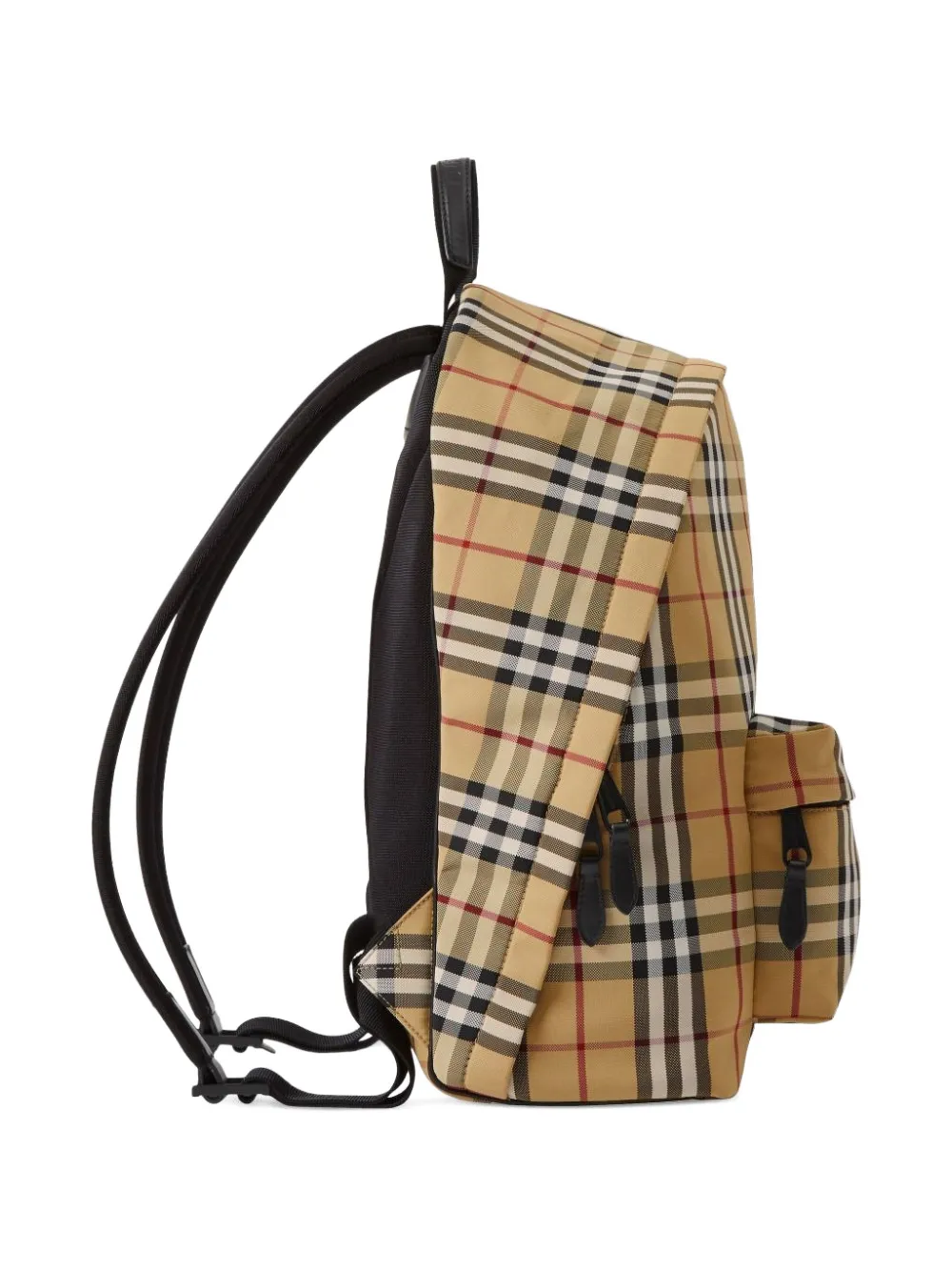 Burberry check-pattern backpack Beige