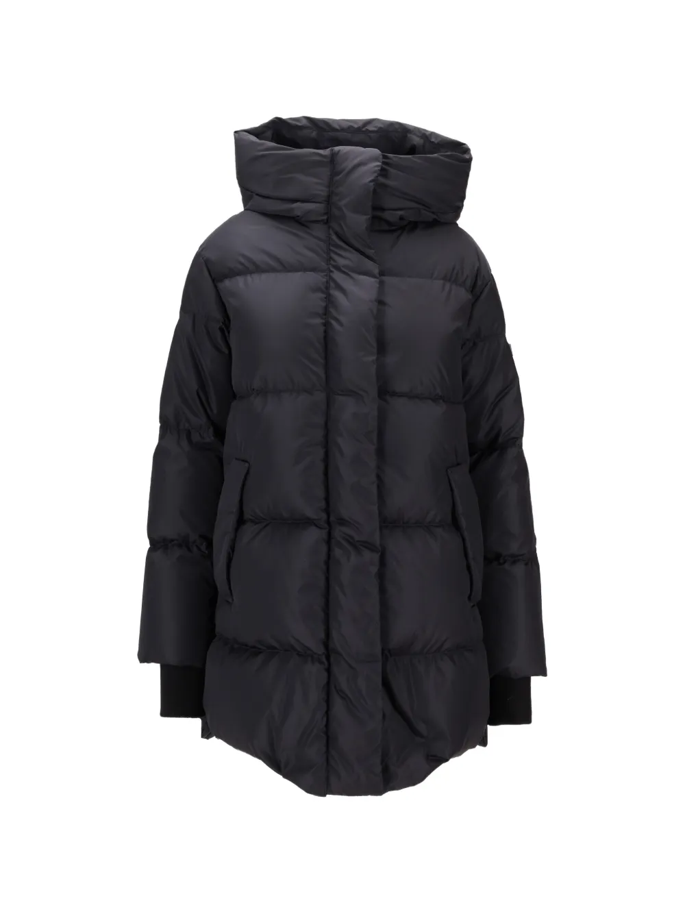 Lempelius funnel-neck jacket - Black