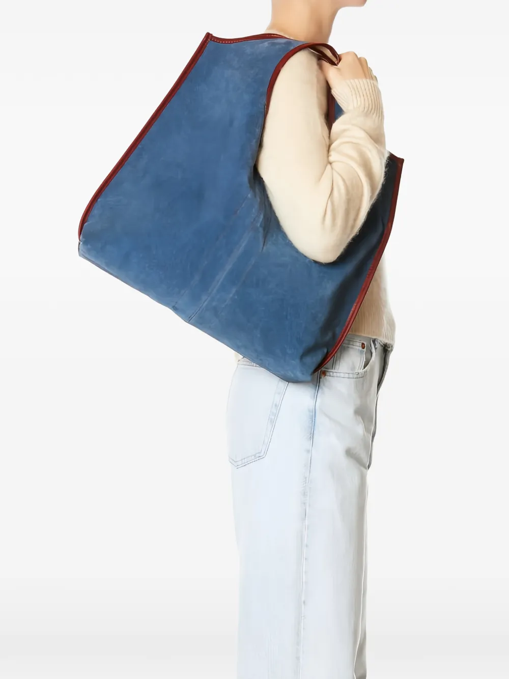 Jérôme Dreyfuss Paco Tote Bag In Blue