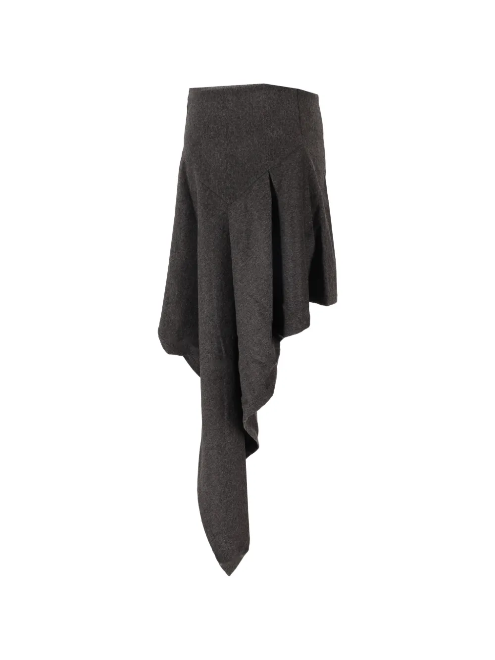  Niccolò Pasqualetti Cascata Wool Skirt - Grey 