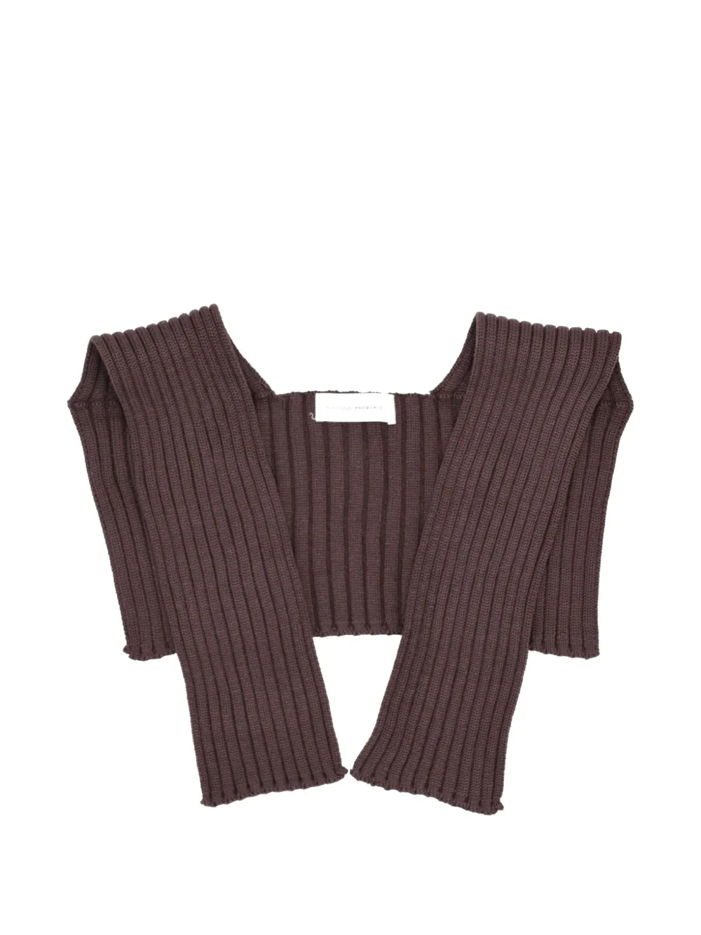 Niccolò Pasqualetti brown scarf - Marrone