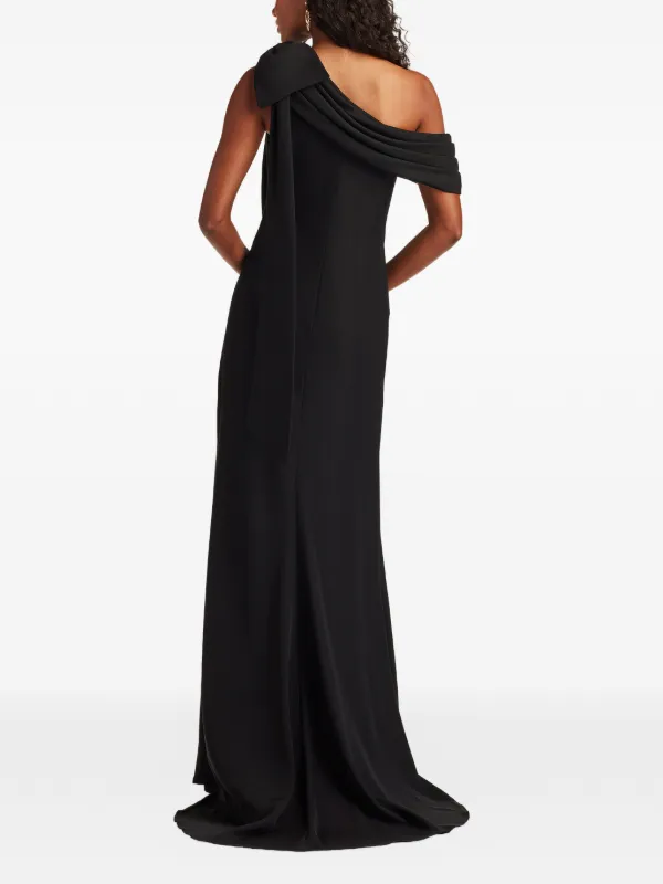 tadashi black dress Tadashi Shoji Two-Tone Lace-Bodice Bodycon Midi Dress