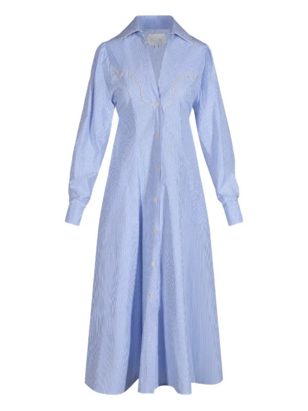 johanna ortiz blue dress Johanna Ortiz Offical Vela de Cruz Dress