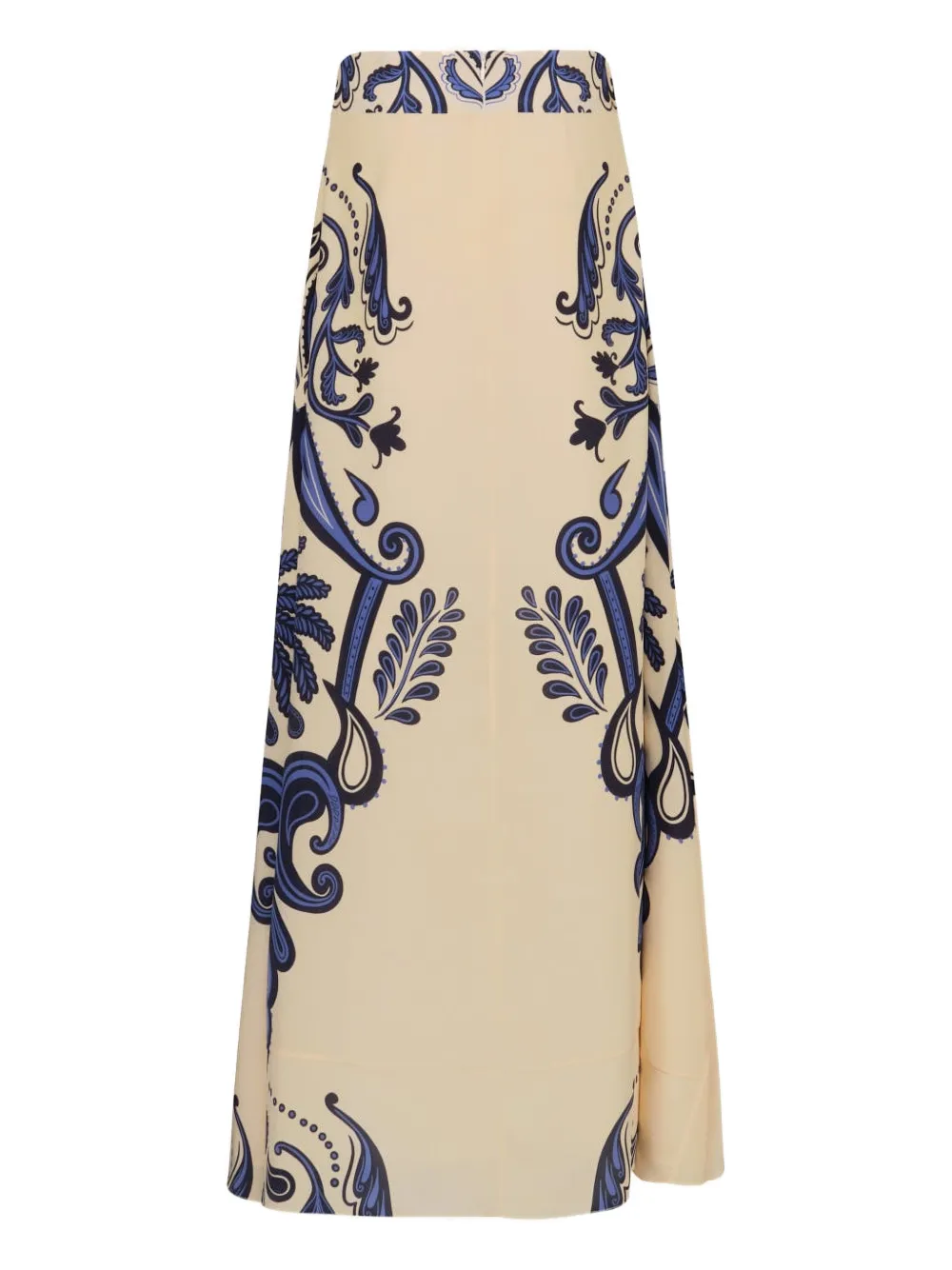 Johanna Ortiz Everywhere Paisley Maxi Skirt In Neutral