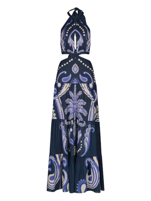 Johanna Ortiz Bloom cut-out maxi dress