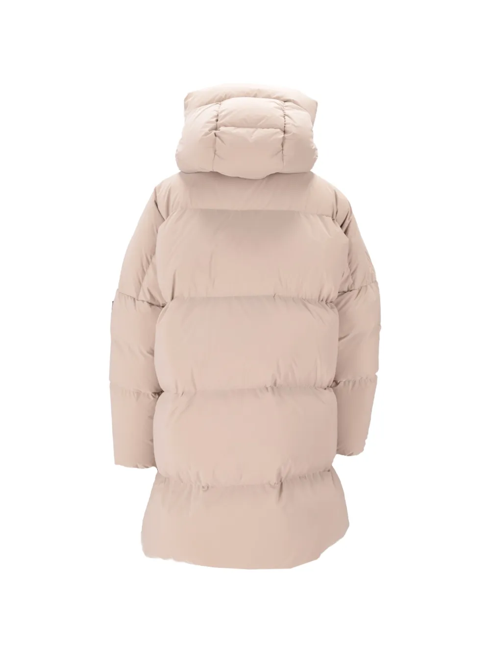  Lempelius Funnel-neck Coat - Neutrals 
