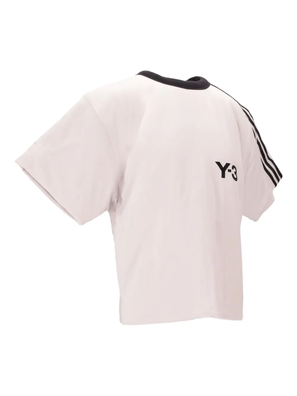 adidas Y-3 padded stripes t-shirt Wit