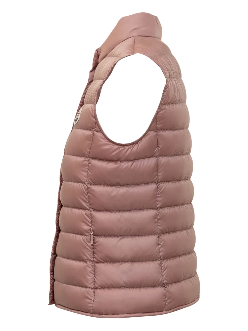 Moncler Liane Buttoned Gilet In Brown