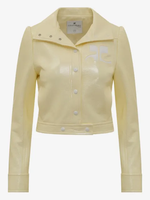 Courrèges veste à détail logo