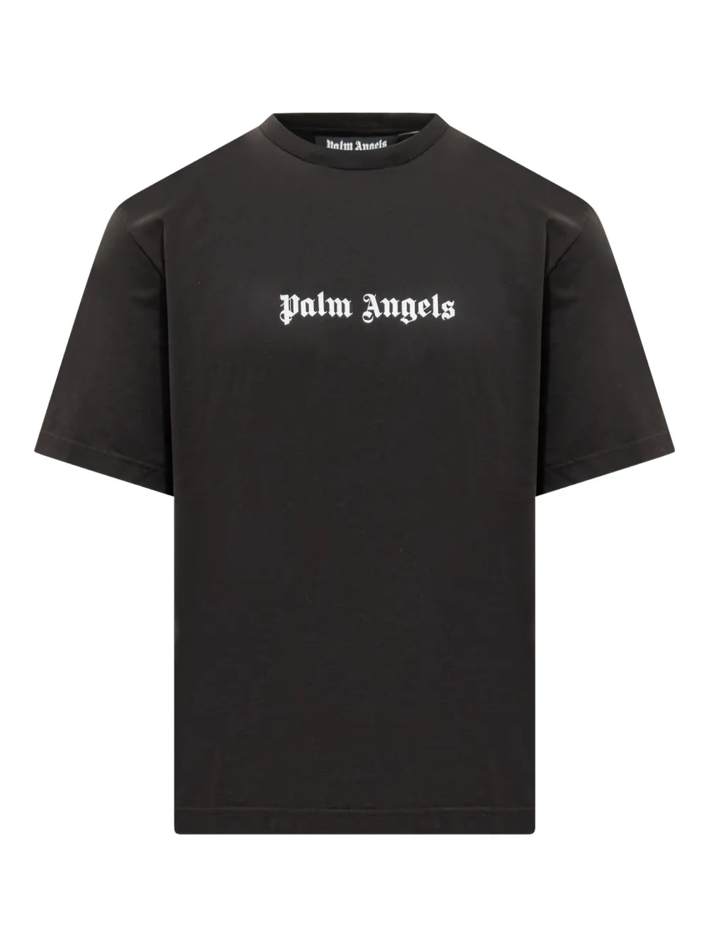 Palm Angels T-Shirt mit Logo-Print - Schwarz