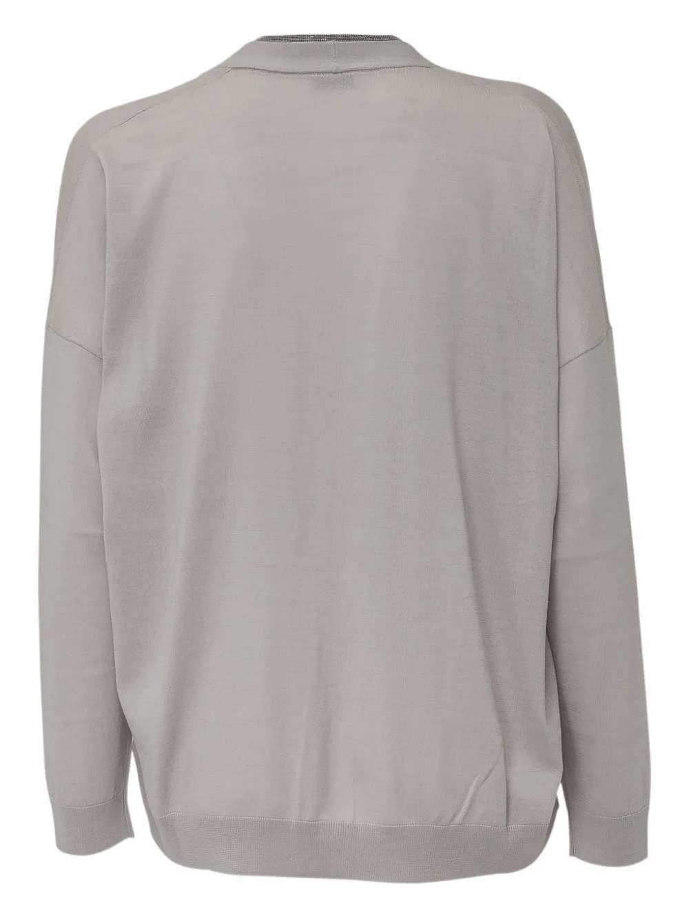 Brunello Cucinelli Vest met V-hals Grijs