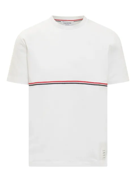 Thom Browne stripe-detail T-shirt