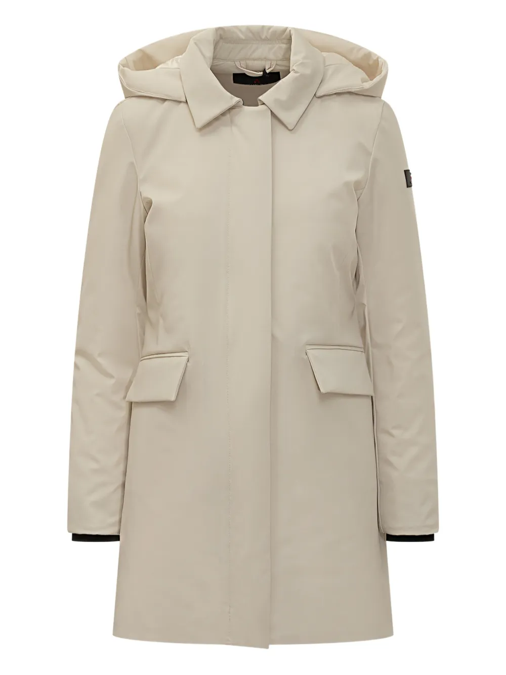 Peuterey hooded pocket coat | Neutrals | Image 1