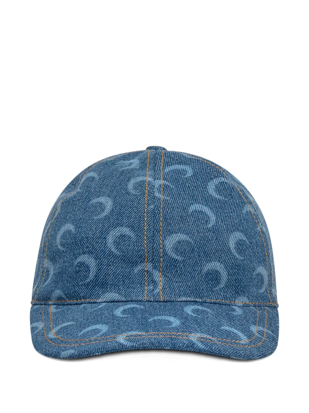 Marine Serre Cappello da baseball Moon - Blu