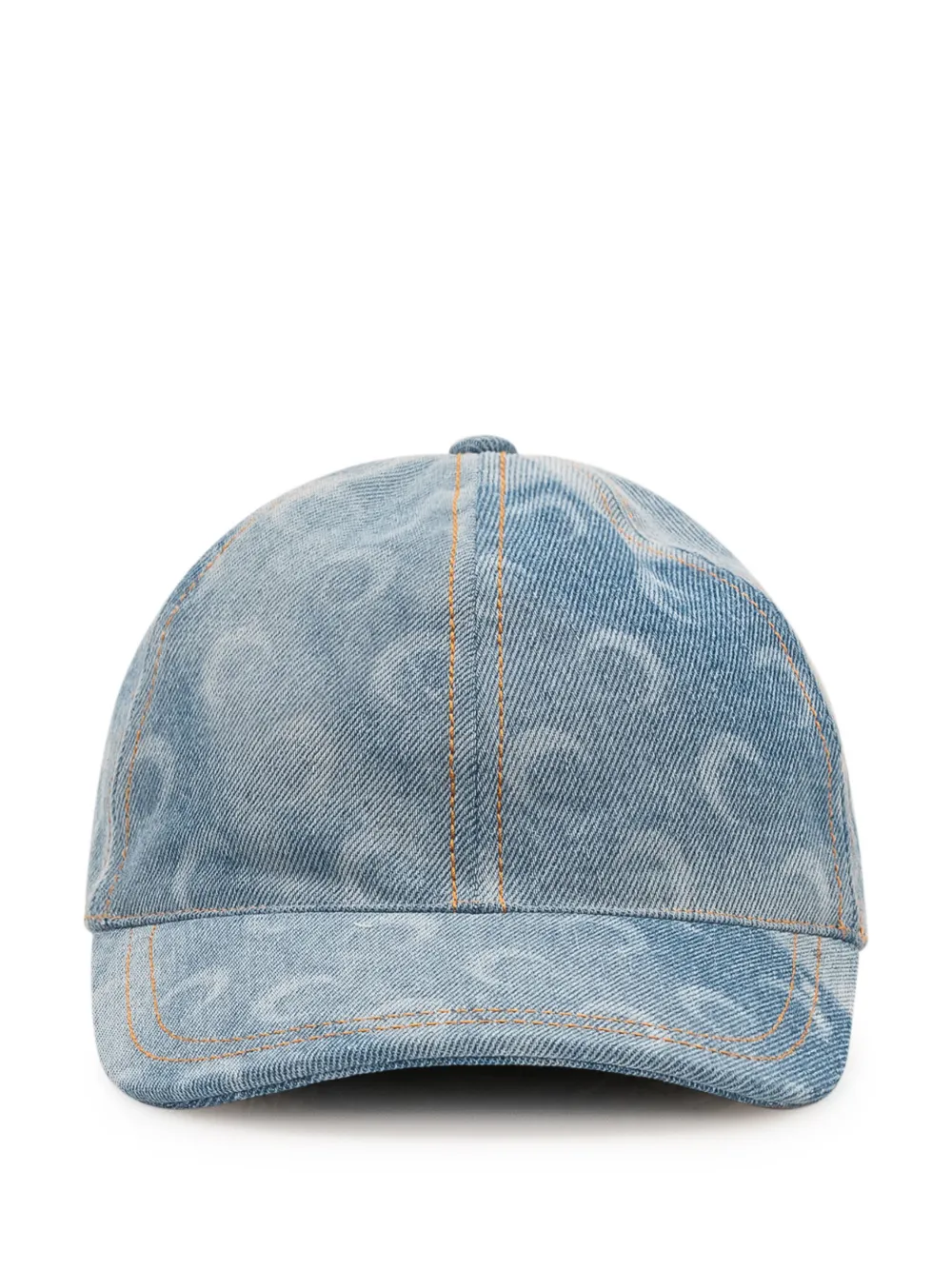 Marine Serre Cappello da baseball Moon - Blu